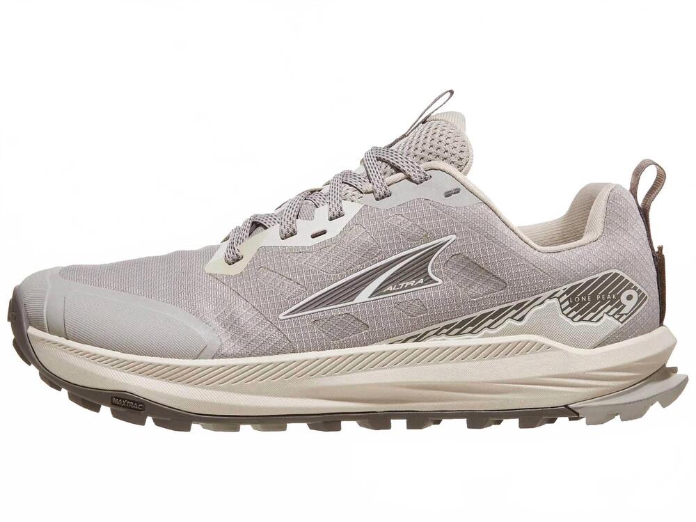 NEW ALTRA women's lone peak 9 running shoes in taupe